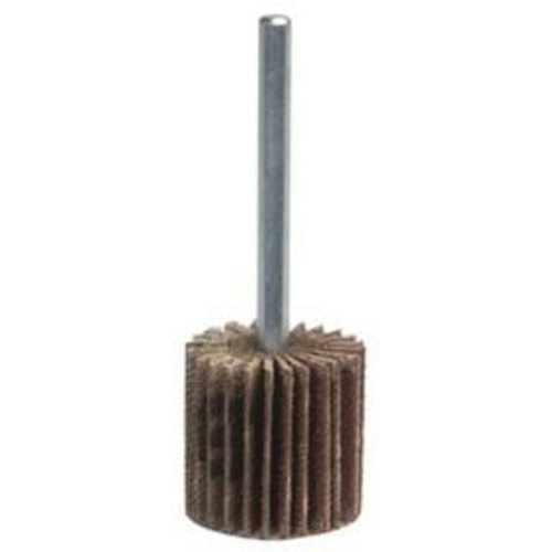 Grind-O-Flex Mini Mounted Flap Wheel, Aluminum Oxide, 120 Grit, 2" x 1-1/2" x 1/4" Groupe Belzile Dickner