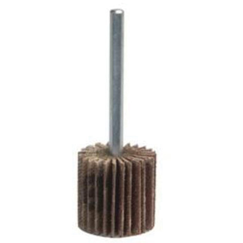 Grind-O-Flex Mini Mounted Flap Wheel, Aluminum Oxide, 320 Grit, 2" x 1/2" x 1/4" Groupe Belzile Dickner