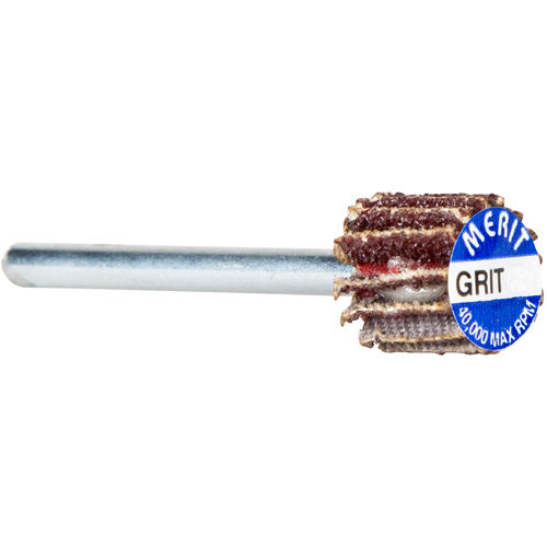 Grind-O-Flex Micro-Mini Flap Wheel, Aluminum Oxide, 120 Grit, 5/8" x 3/4" x 1/8" Groupe Belzile Dickner