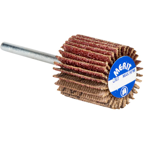 Grind-O-Flex Micro-Mini Flap Wheel, Aluminum Oxide, 120 Grit, 1-3/16" x 3/8" x 1/8" Groupe Belzile Dickner