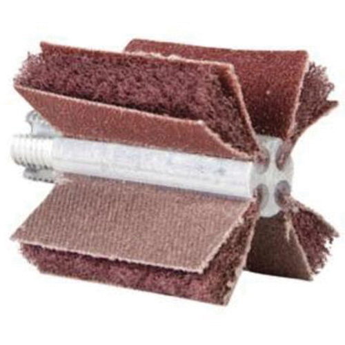 Interleaf Flap B-405 Bore Polisher, Aluminum Oxide, 80 Grit, 1-3/4" x 1-1/2" Groupe Belzile Dickner