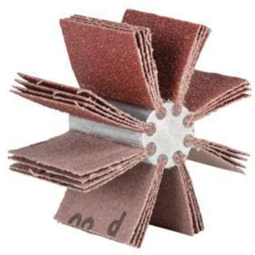 Outil de polissage d'al&eacute;sage &agrave; lamelles ordinaires B-810, Oxyde d'aluminium, Grain 120, 2-3/4" x 1-1/2" Groupe Belzile Dickner