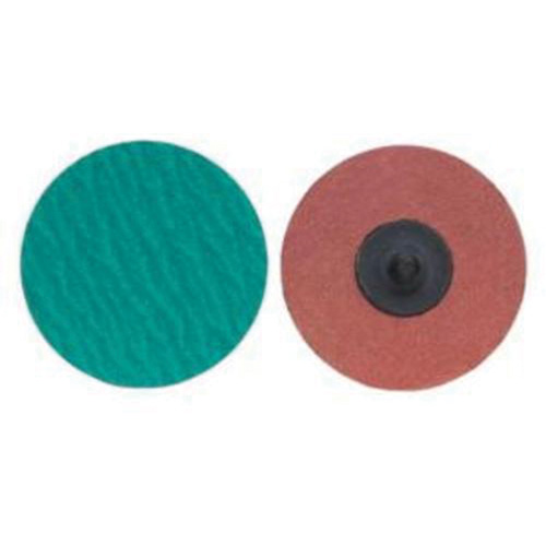 Quick-Change Cloth Disc, 1" Dia., 60 Grit, Zirconium Groupe Belzile Dickner