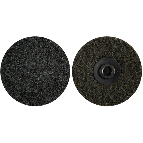 Disques non tiss&eacute;s &agrave; changement rapide, 3" dia., Grain Extra grossier, Oxyde d'aluminium Groupe Belzile Dickner