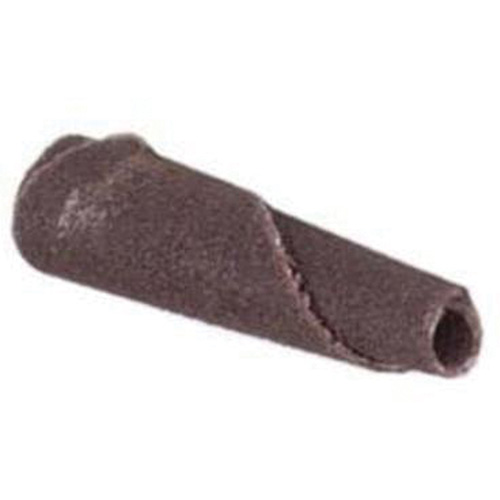 ALO Spiral Cartridge Roll, 100 Grit, 3/16" Dia., Aluminum Oxide, 1" L, 1/8" Arbor Groupe Belzile Dickner