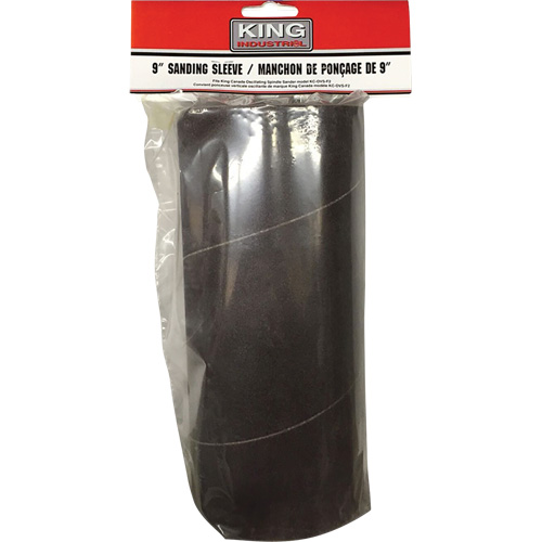 4" Wood Sanding Sleeve with 120 Grit Groupe Belzile Dickner