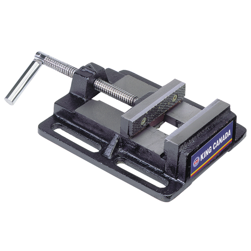 &eacute;tau pour perceuse &agrave; colonne, Largeur des m&acirc;choires 6", Profondeur de la gorge 0", Base Fixation sur &eacute;tabli Groupe Belzile Dickner