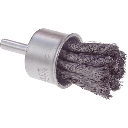 Brosses mont&eacute;es &agrave; fils nou&eacute;s, 3/4" dia., dia. Des fils 0.014, Tige 1/4" Groupe Belzile Dickner