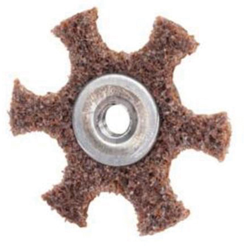 Abrasotex Surface Preparation Star, 2" Dia., Coarse Grit, Aluminum Oxide Groupe Belzile Dickner
