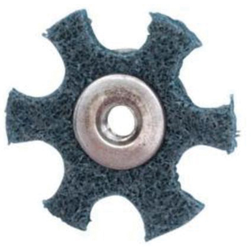 Abrasotex Surface Preparation Star, 3" Dia., Very Fine Grit, Aluminum Oxide Groupe Belzile Dickner