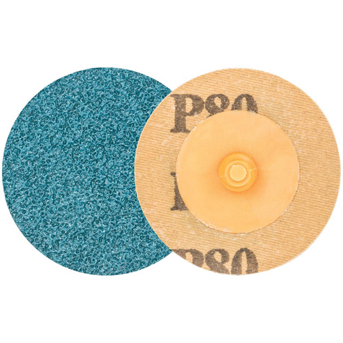 TWIST TOPCUT Sanding Disc, 2" Dia., 80 Grit, Zirconium Groupe Belzile Dickner