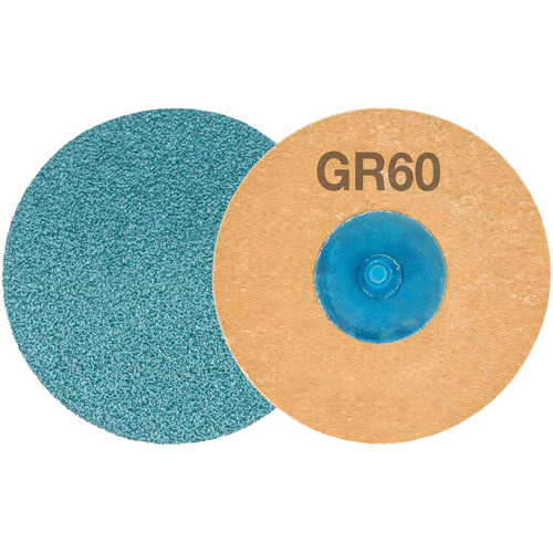 TWIST TOPCUT Sanding Disc, 3" Dia., 60 Grit, Zirconium Groupe Belzile Dickner