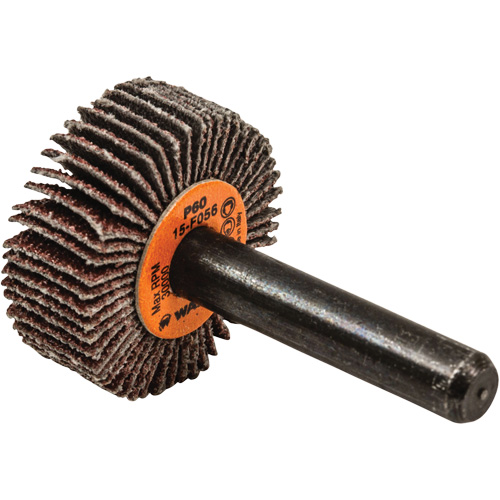 Flap Wheels - Coolcut Flap Wheels, Aluminum Oxide, 60 Grit, 1" x 3/8" x 1/4" Groupe Belzile Dickner