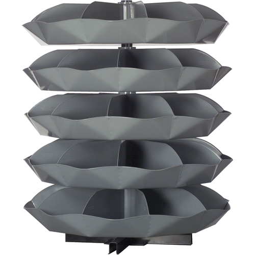 Modules de stockage Rotabin, 625 lb Capacit&eacute; par niveau, 3 Niveau(x), 34" ha x 44" dia Groupe Belzile Dickner