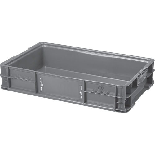Syst&egrave;me de contenants d'exp&eacute;dition 4845 de StakPak Plus, 15" la x 24" p x 5" h, Gris Groupe Belzile Dickner