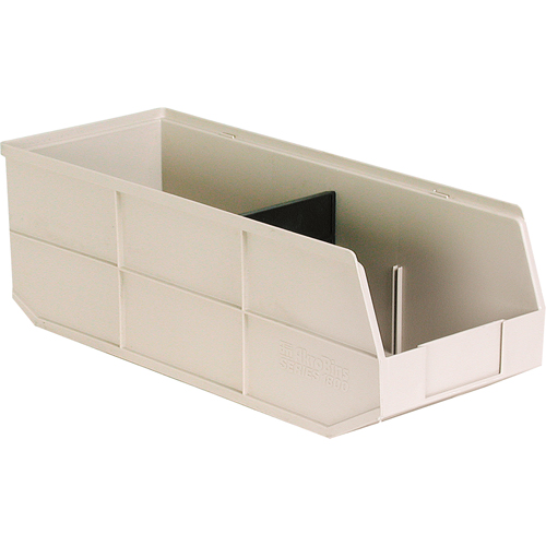 1800 Series Akro-Bin, 8-1/4" W x 7" H x 20-1/2" D, Beige Groupe Belzile Dickner