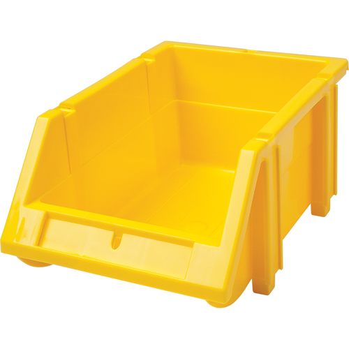 Bac empilable & &agrave; suspendre, 4-13/16" la, 3-3/16" h x 7-1/8" p, Jaune Groupe Belzile Dickner