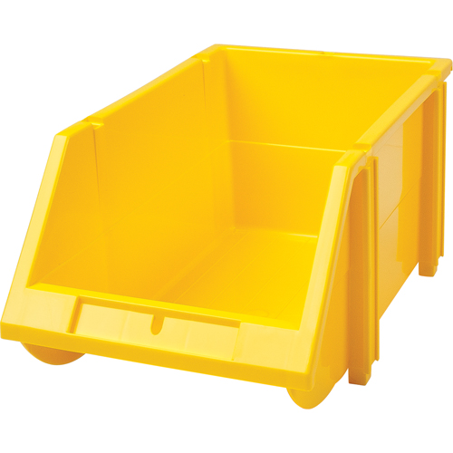 Stack & Hang Bin, 5-7/8" W x 4-11/16" H x 9-13/16" D, Yellow Groupe Belzile Dickner