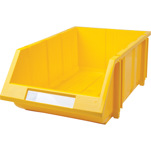 Stack & Hang Bin, 11-13/16" W x 7" H x 17-11/16" D, Yellow Groupe Belzile Dickner