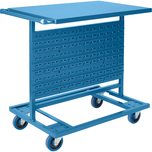 Bin Carts - Cart Only, Double-sided, 24" W x 38-1/2" D x 36-1/2" H Groupe Belzile Dickner