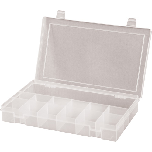 Compact Compartment Cases, 6.75" W x 11" D x 1.75" H, 13 Compartments Groupe Belzile Dickner