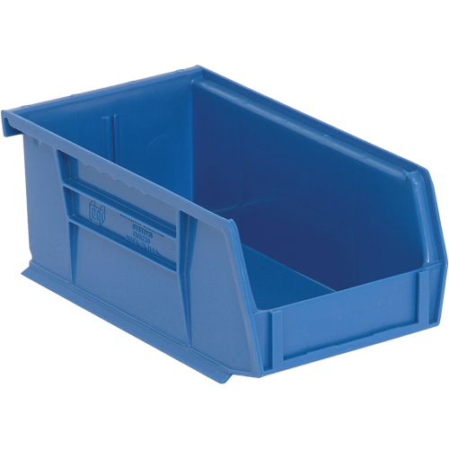 Ultra Stack & Hang Bin, 4-1/8" W x 3" H x 7-3/8" D, Blue Groupe Belzile Dickner