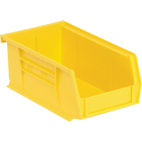 Bacs ultra empilable & suspendable, 4-1/8" la, 3" h x 7-3/8" p, Jaune Groupe Belzile Dickner