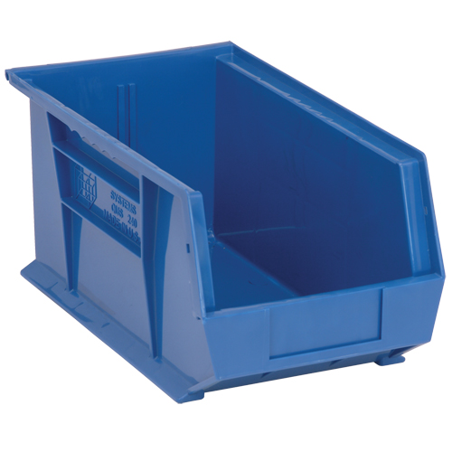 Ultra Stack & Hang Bin, 8-1/4" W x 7" H x 14-3/4" D, Blue Groupe Belzile Dickner