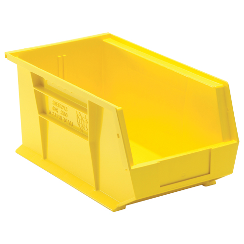 Ultra Stack & Hang Bin, 8-1/4" W x 7" H x 14-3/4" D, Yellow Groupe Belzile Dickner