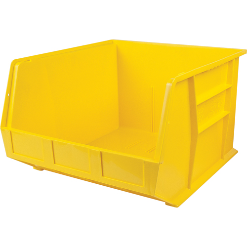 Bacs ultra empilable & suspendable, 16-1/2" la, 11" h x 18" p, Jaune Groupe Belzile Dickner