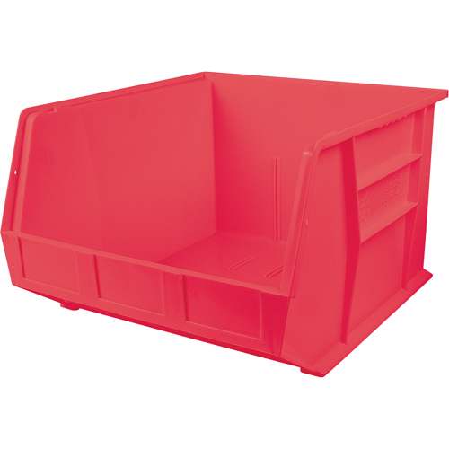 Bacs ultra empilable & suspendable, 16-1/2" la, 11" h x 18" p, Rouge Groupe Belzile Dickner
