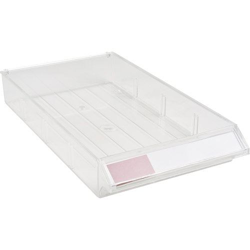 Replacement Drawer for KPC-300 Parts Cabinet, Plastic, 5-3/8" W x 9-13/16" D x 1-3/5" H, Clear Groupe Belzile Dickner