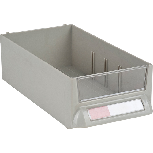 Replacement Drawer for KPC-400 Parts Cabinet, Plastic, 4-11/16" W x 8-5/8" D x 2-7/10" H, Grey Groupe Belzile Dickner