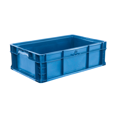 Syst&egrave;me de contenants d'exp&eacute;dition 4845 de StakPak Plus, 15" la x 24" p x 7,5" h, Bleu royal Groupe Belzile Dickner