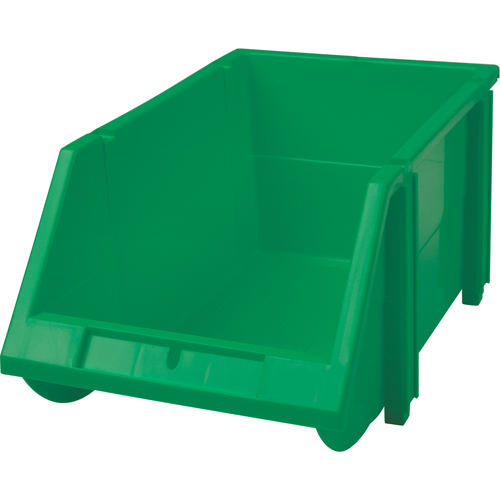 Stack & Hang Bin, 5-7/8" W x 4-11/16" H x 9-13/16" D, Green Groupe Belzile Dickner