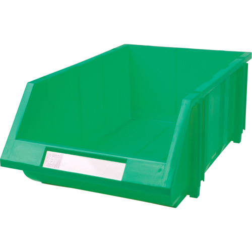Stack & Hang Bin, 11-13/16" W x 7" H x 17-11/16" D, Green Groupe Belzile Dickner