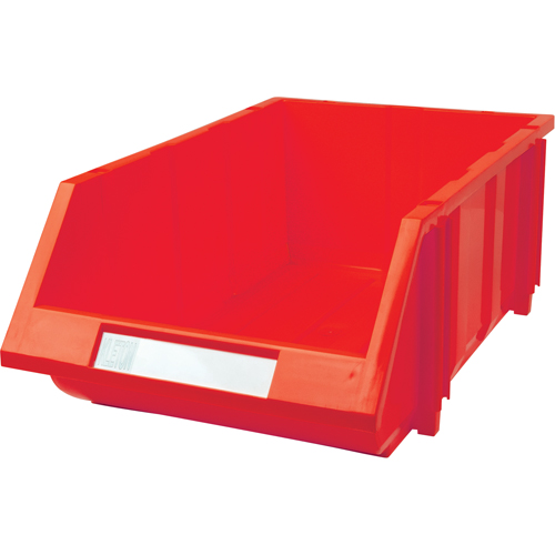 Stack & Hang Bin, 11-13/16" W x 7" H x 17-11/16" D, Red Groupe Belzile Dickner