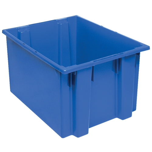 Contenants Stack & Nest, 13" x 23,5" x 19,5", Bleu Groupe Belzile Dickner