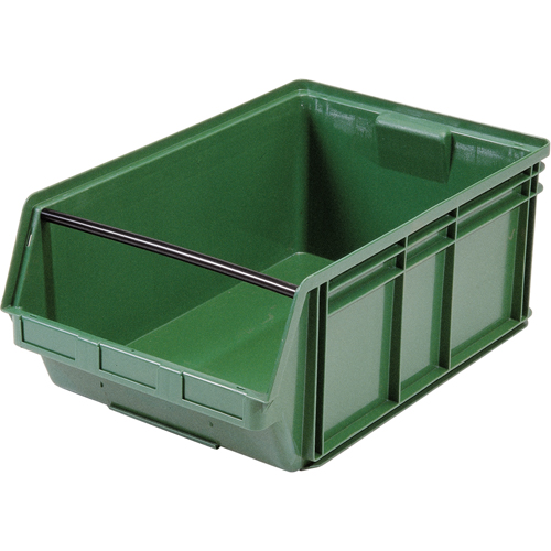 Giant Stacking Containers, 18.375" W x 29" D x 11.875" H, Green Groupe Belzile Dickner