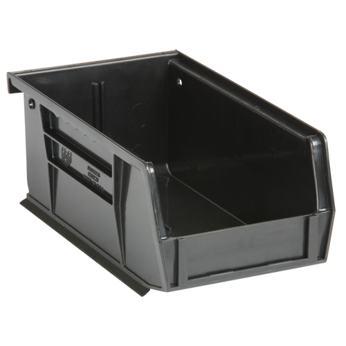 Ultra Stack & Hang Bin, 4-1/8" W x 3" H x 7-3/8" D, Black Groupe Belzile Dickner