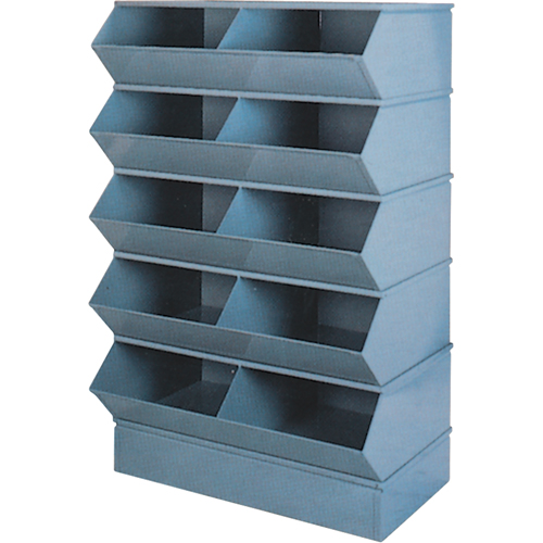 Syst&egrave;mes sectionnels &agrave; assembler, Cap. 5000 lb, 37" la x 24" p x 55" h, Bleu Groupe Belzile Dickner