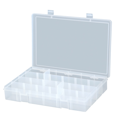 Compact Compartment Cases, 13.125" W x 2.3125" D x 9" H, 24 Compartments Groupe Belzile Dickner