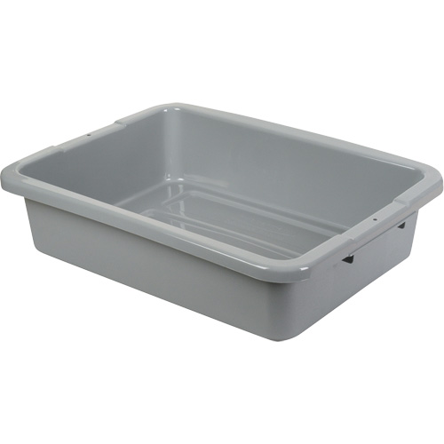 Boîtes utilitaires - Gris, 5" ha x 15" p x 20" lo, Plastique, Gris Groupe Belzile Dickner