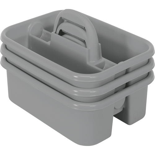 Supply Caddy, 8-3/4" x 13-3/8" x 13-3/8", Grey Groupe Belzile Dickner
