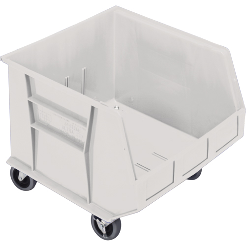 Bac mobile, 14" ha x 16-1/2" la x 18" p, Capacit&eacute; de 75 lb, Ivoire Groupe Belzile Dickner