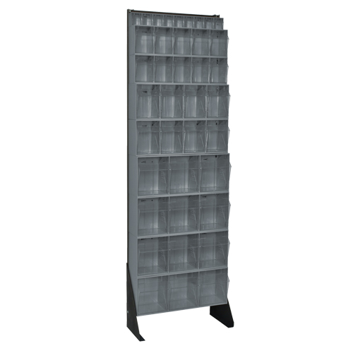 Tip-Out Bins Stand, 23-5/8" W x 8" D x 75" H, 36 Drawers Groupe Belzile Dickner