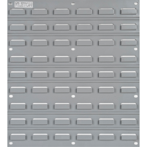 Panneau perfor&eacute; en m&eacute;tal pour bacs, 16 bacs, 18" la x 1/8" p x 19" h Groupe Belzile Dickner