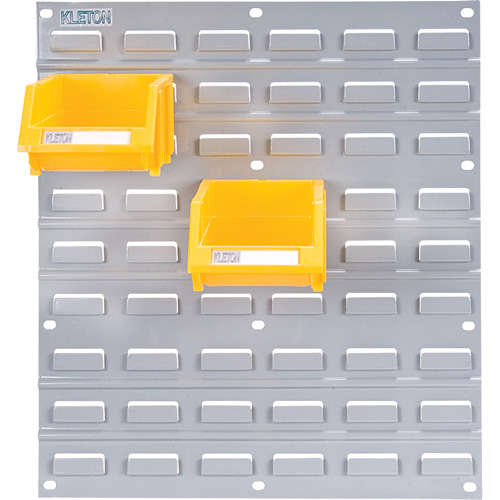 Panneau perfor&eacute; en m&eacute;tal pour bacs, 16 bacs, 18" la x 1/8" p x 19" h Groupe Belzile Dickner