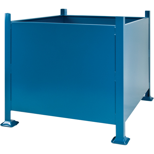 Bulk Stacking Containers, 30" H x 40.5" W x 48.5" D, 3500 lbs. Capacity Groupe Belzile Dickner