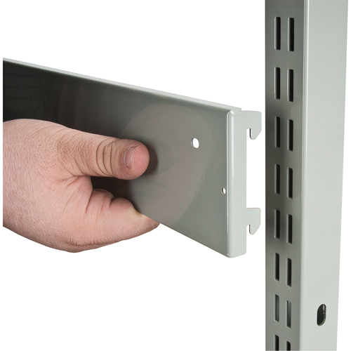 Servante mobile de bacs &agrave; plateaux inclinables - chariot seulement, &agrave; deux c&ocirc;t&eacute;s, 26-1/4" la x 22" p x 57-1/2" h Groupe Belzile Dickner